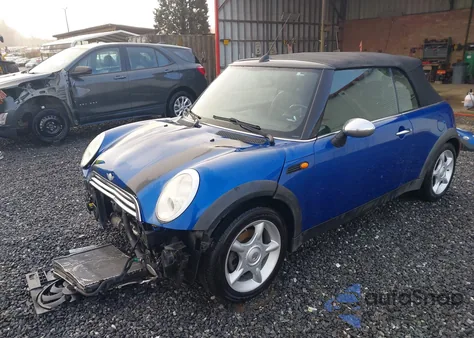 2005 Mini Cooper из США, поврежденный, VIN WMWRF33465TG11971